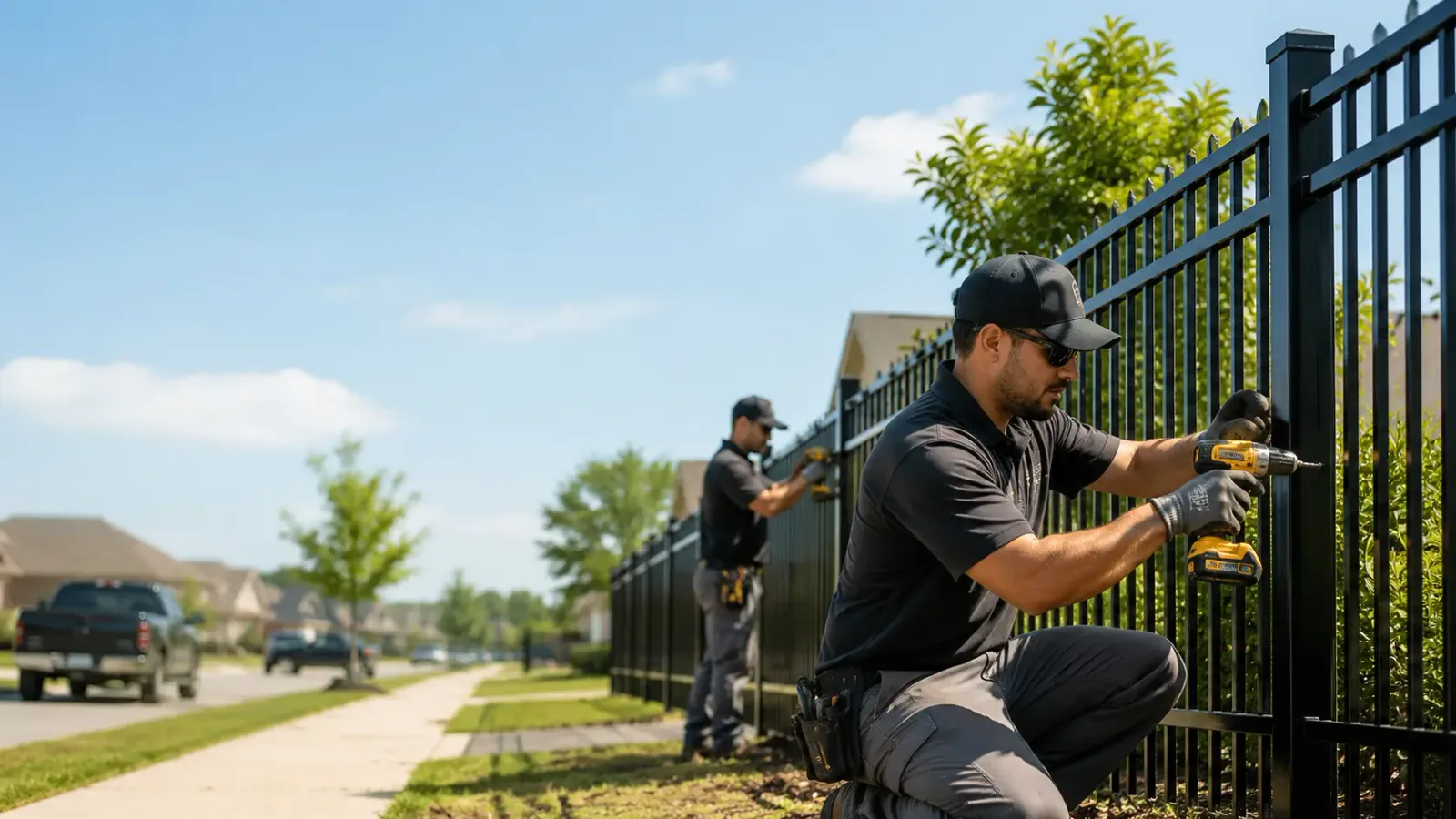 Metal Fence Installation in Stockton, AL